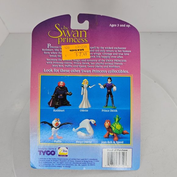 Vintage Tyco The Swan Princess Jean-Bob Speed Miniature Figure Cake Topper 1994 - Picture 6 of 9